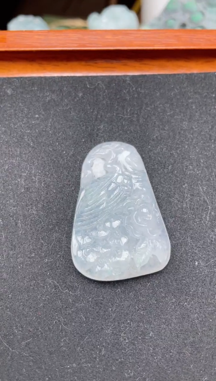 【闪购商品】翡翠颈饰未镶嵌冰凤凰