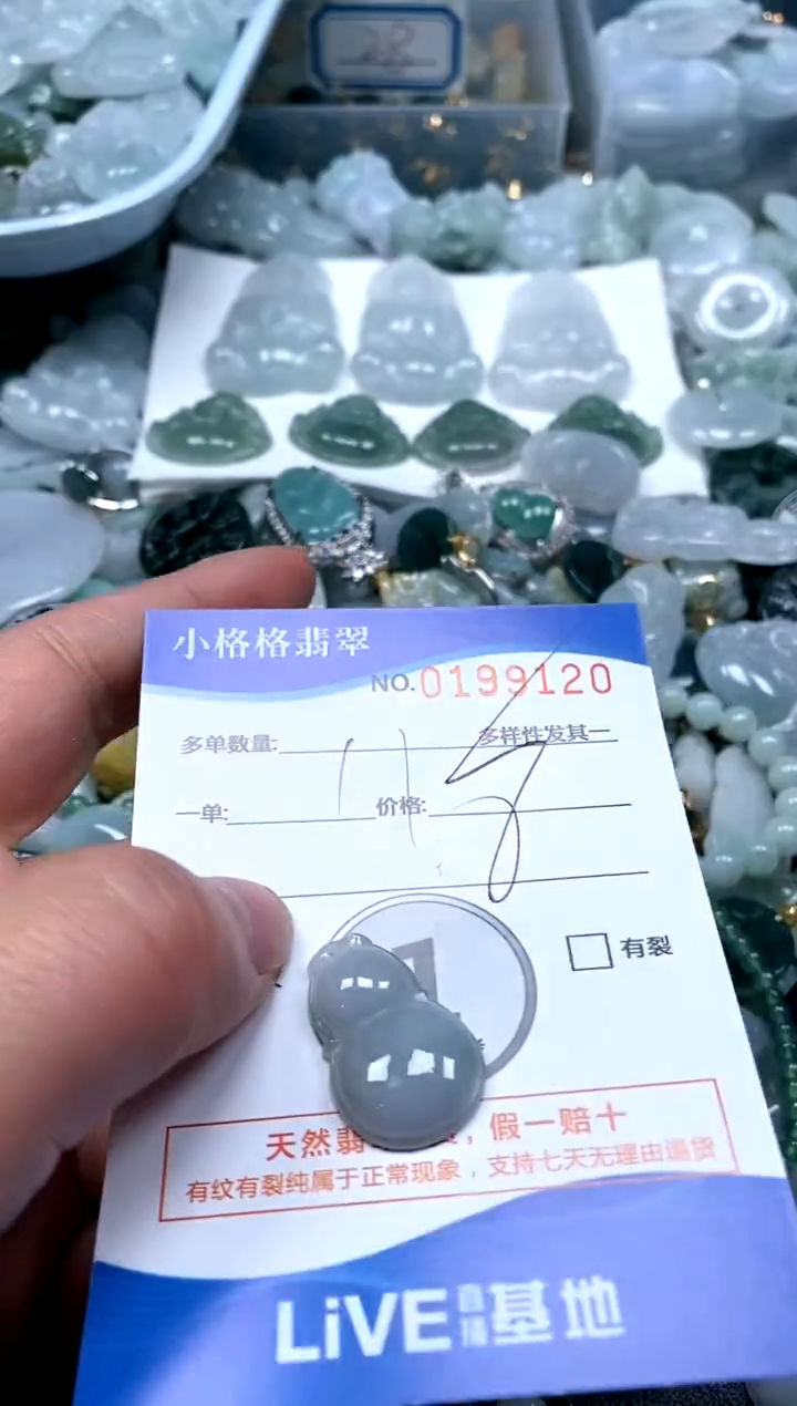 【闪购商品】翡翠颈饰未镶嵌闪购商品0199120