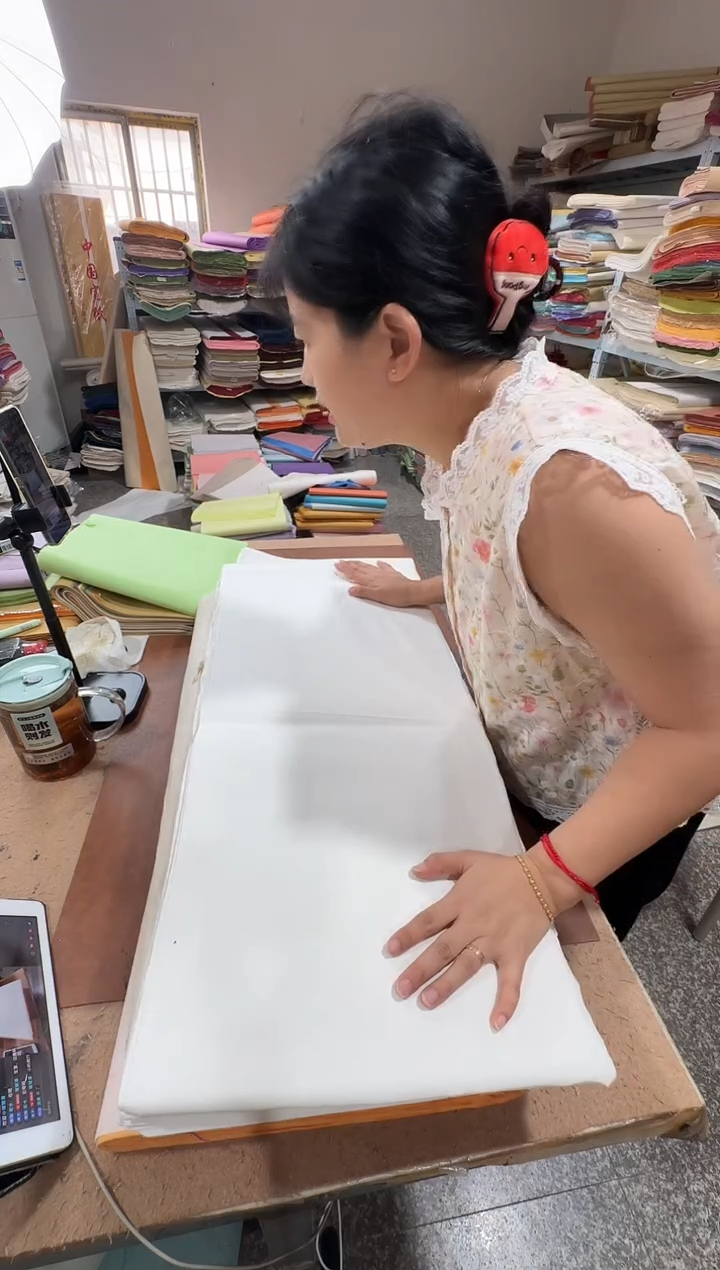 35*100手工白色生宣边料100张