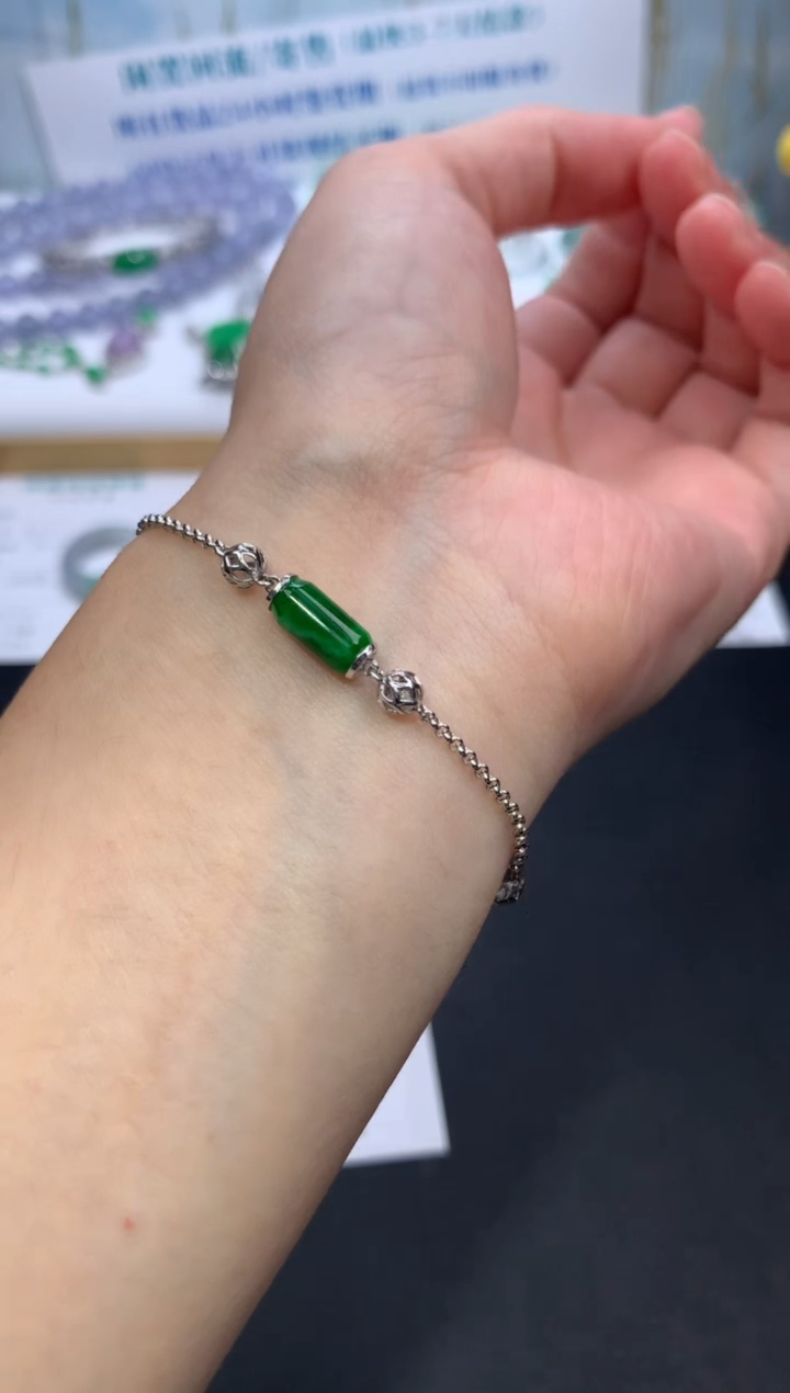 【闪购商品】定制翡翠18K金镶嵌模式推广期24小时鉴赏期