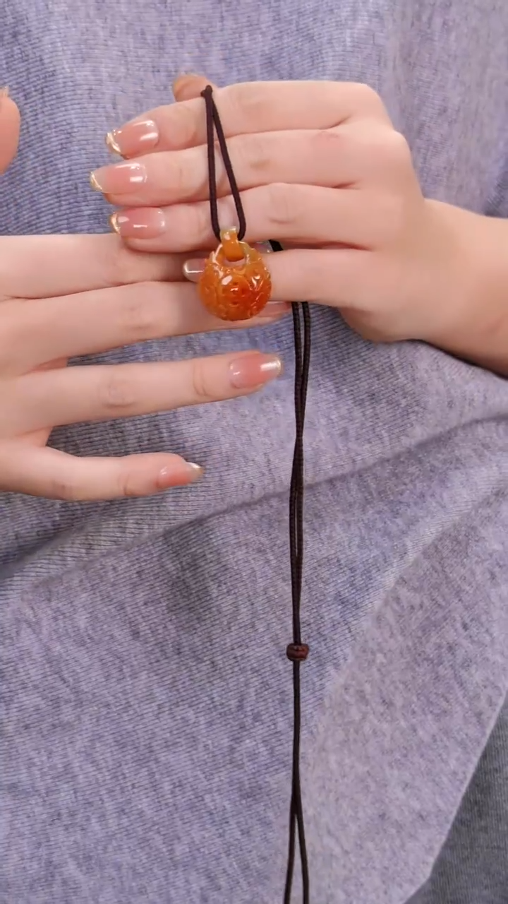 颈饰未镶嵌翡翠国风