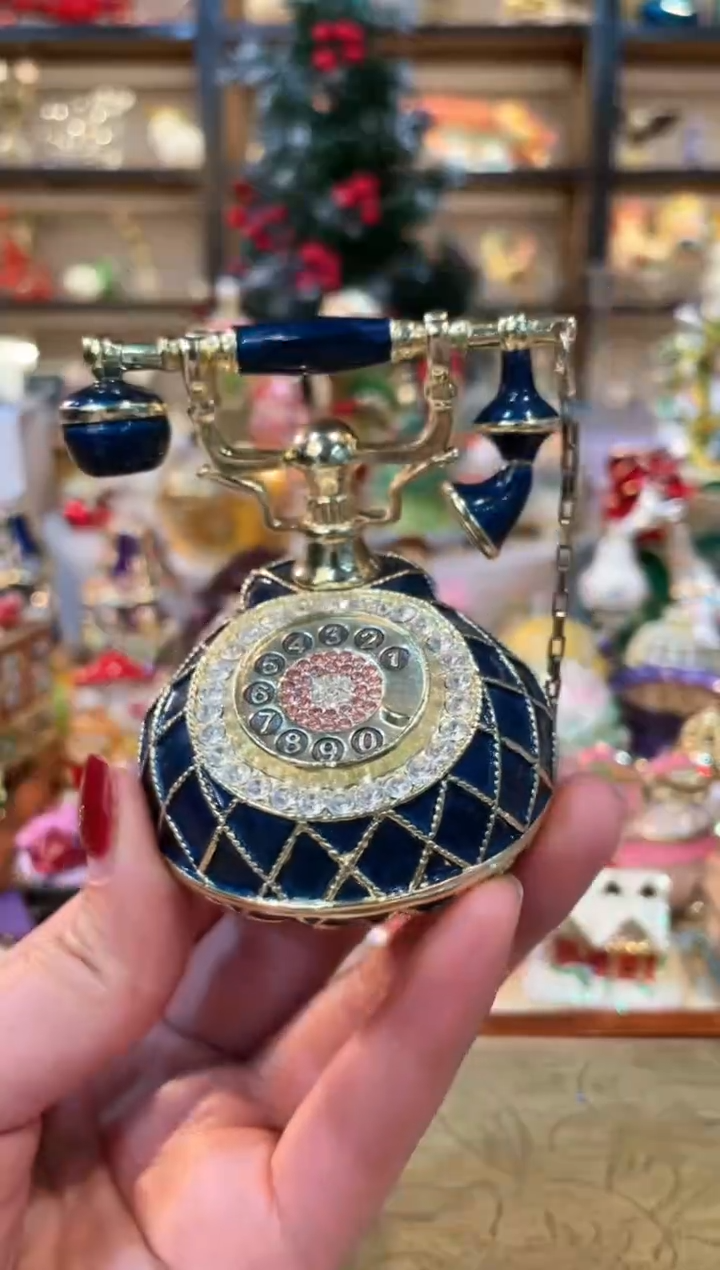 【闪购商品】珐琅彩首饰收纳盒