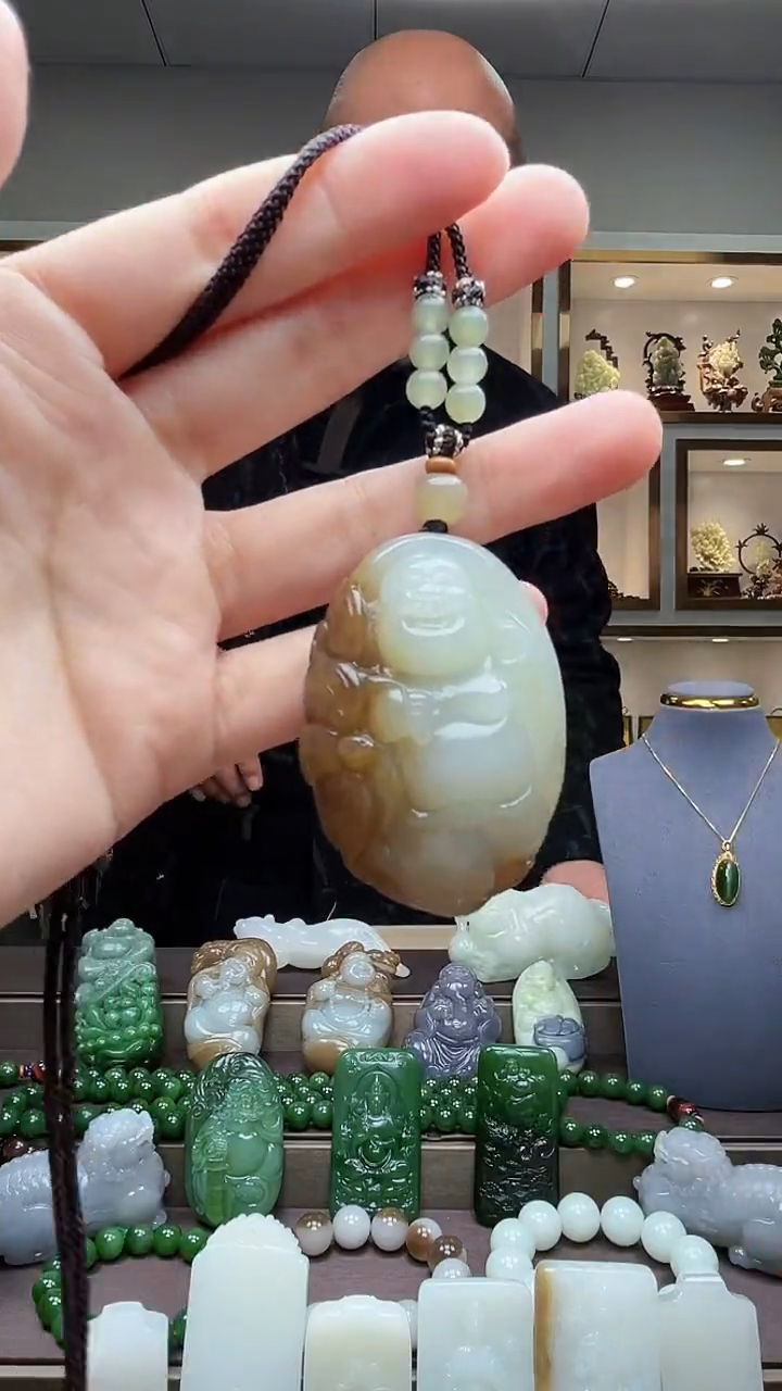 【闪购商品】和田玉颈饰未镶嵌苏