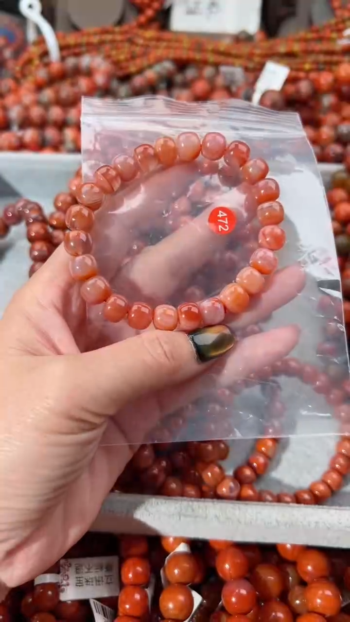 【闪购商品】南红玛瑙手串未镶嵌9+
