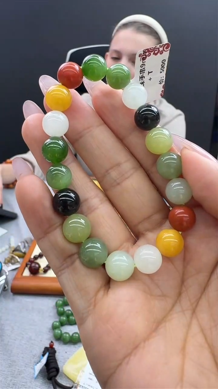 【闪购商品】和田玉手链未镶嵌930秒拍号