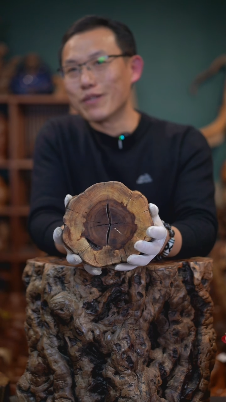 【闪购商品】枣木雷击枣木底座