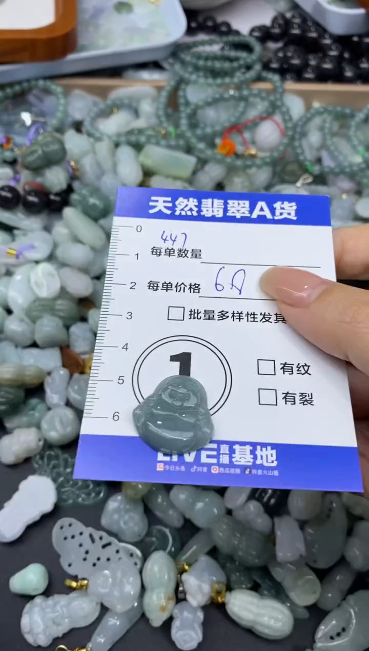 颈饰未镶嵌翡翠天然翡翠A货批量多样性发一件