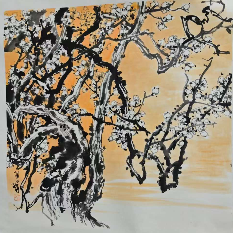 195苗永哲老师国画花鸟