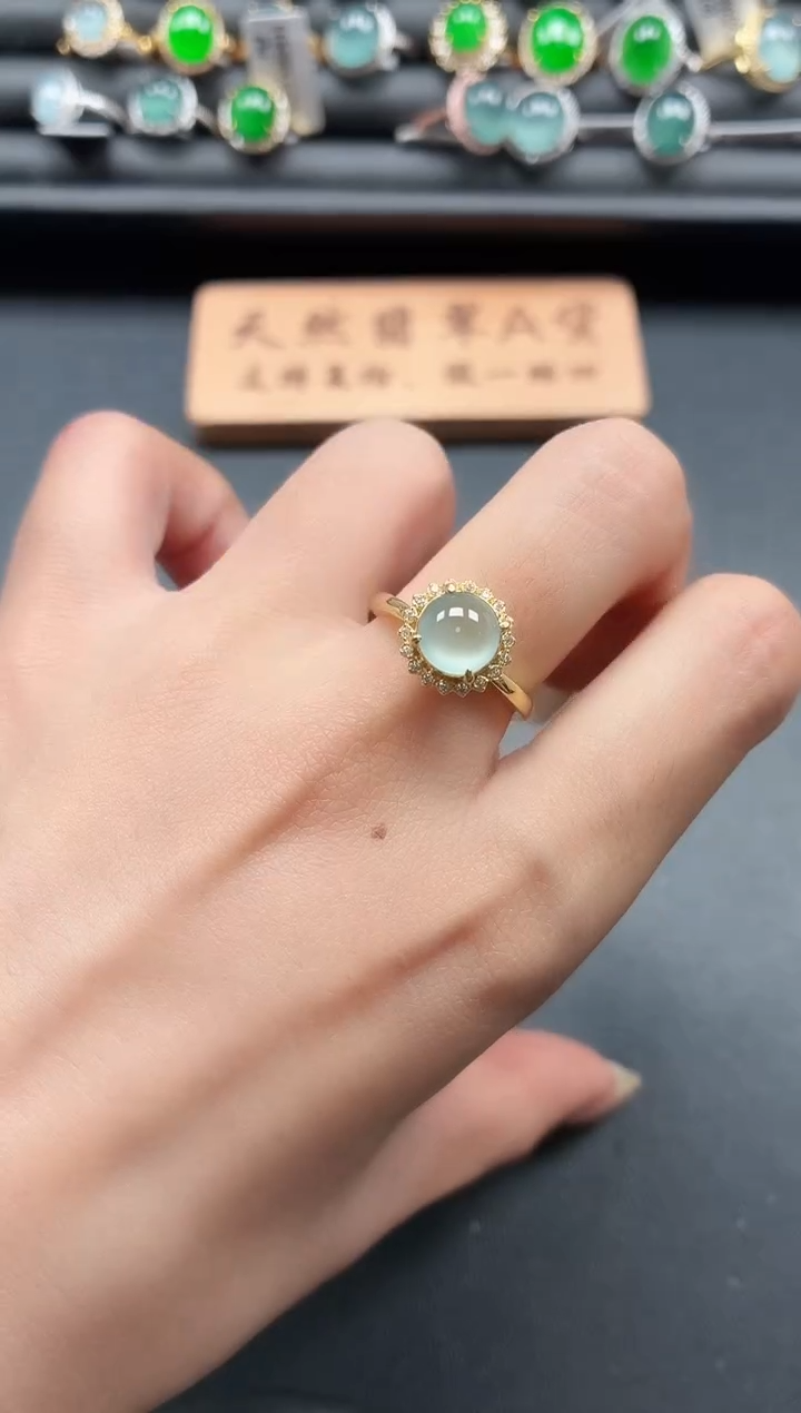 未镶嵌戒指翡翠11