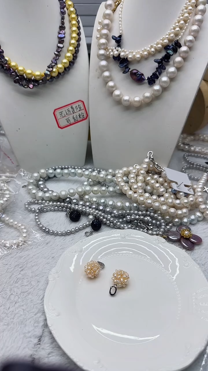 淡水珍珠未镶嵌套链56