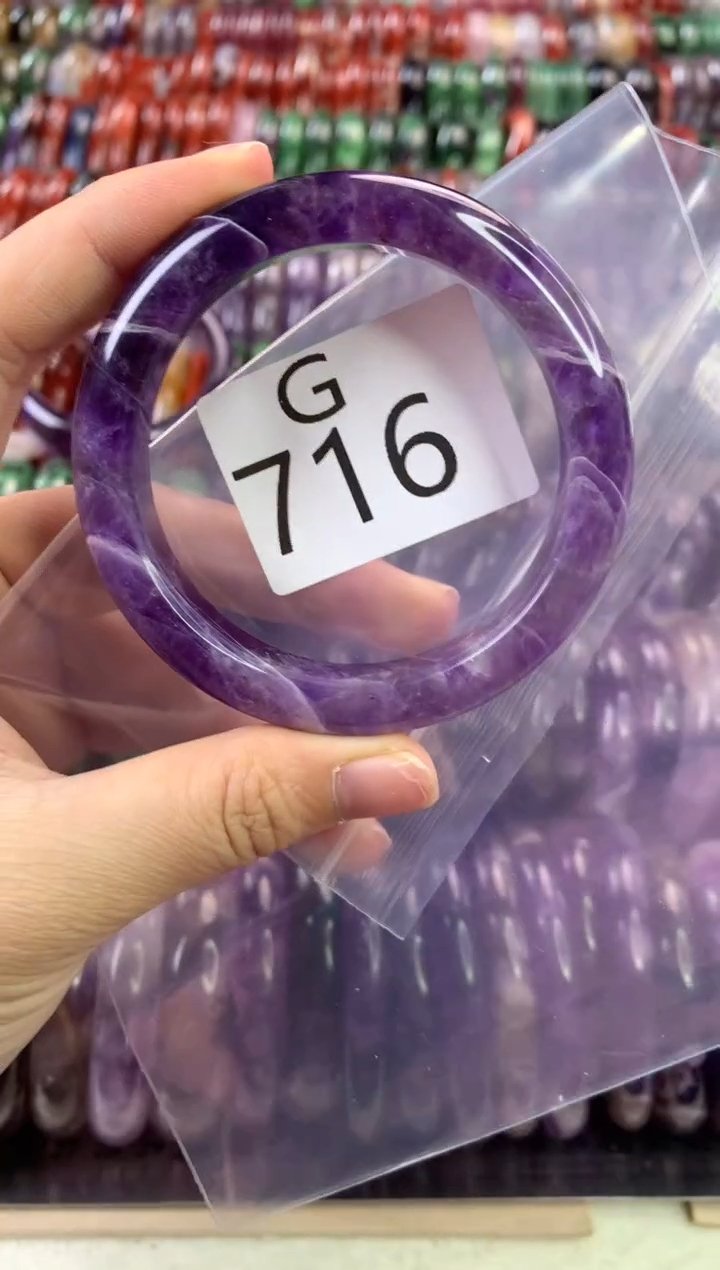 【闪购商品】水晶水晶手镯G未镶嵌716-55