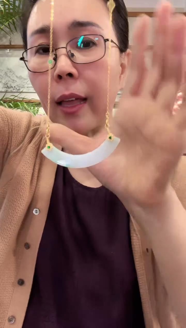 【闪购商品】翡翠颈饰未镶嵌国风