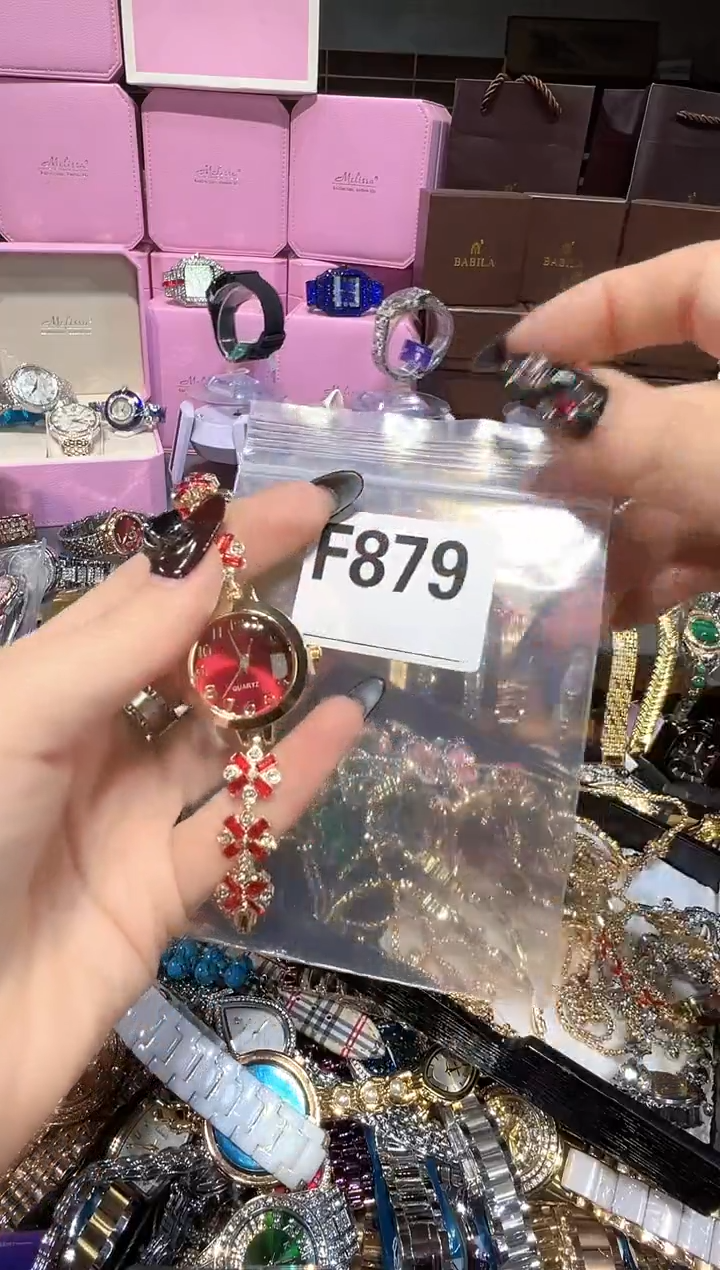 石英机芯不锈钢不锈钢直播定闪专用