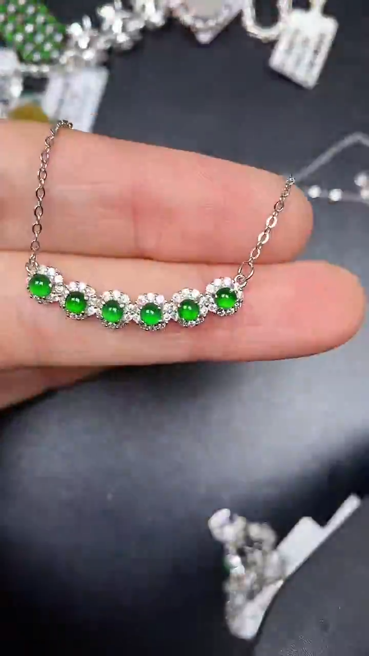 银S925镶嵌戒指翡翠3960