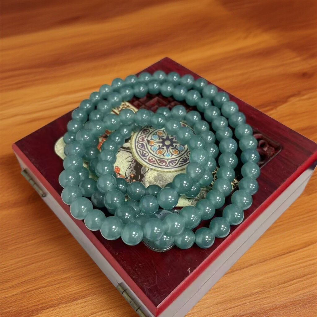 【大喜】蓝水8*108项链KSU/WD230精致项链女士多样性发一