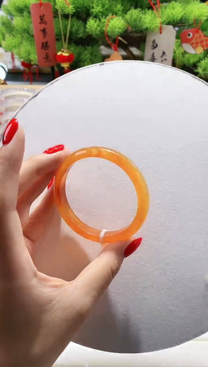 【闪购商品】玛瑙/玉髓手镯未镶嵌63-54.6