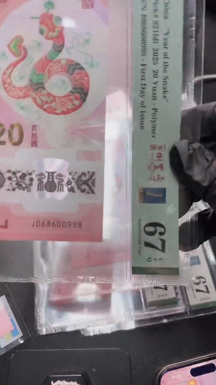 塑料PMG-蛇钞单张068600998