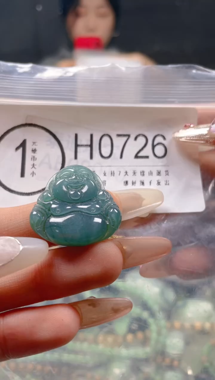 【闪购商品】翡翠颈饰未镶嵌/H/翡翠A货一图一物