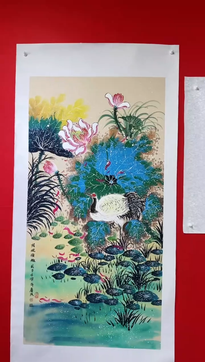 【闪购商品】国画lqy396杰李庆友作品