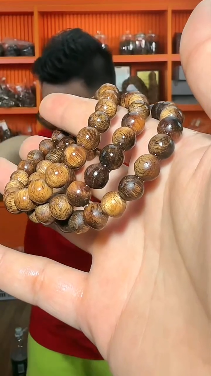 沉香手串48号沉水菩萨棋0.9多样性发一
