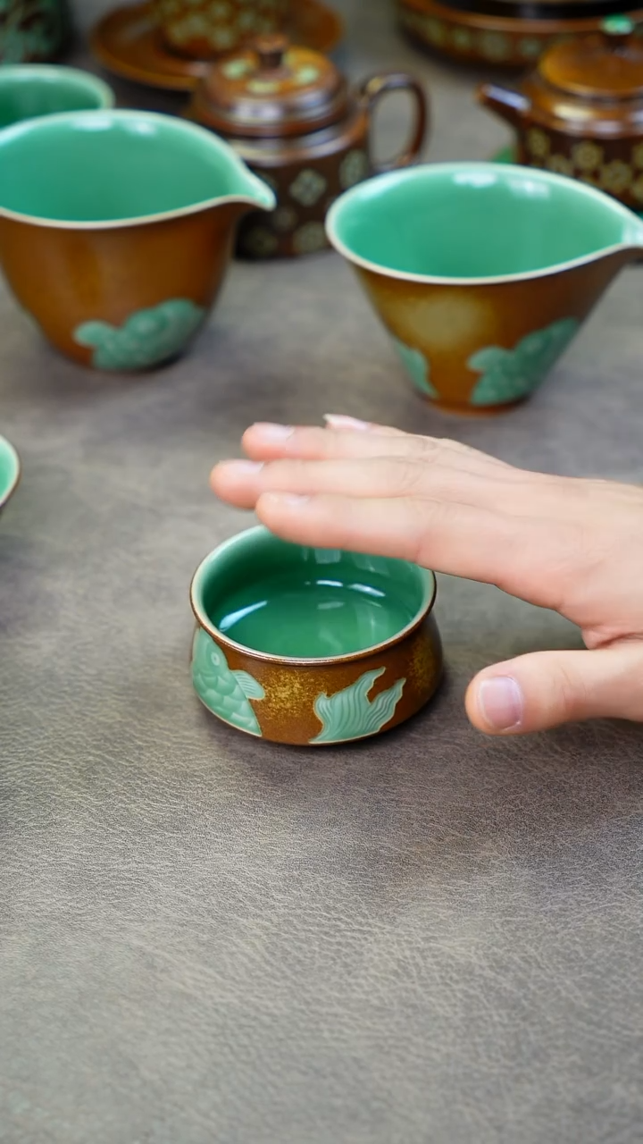 【闪购商品】龙泉窑手工茶器包邮