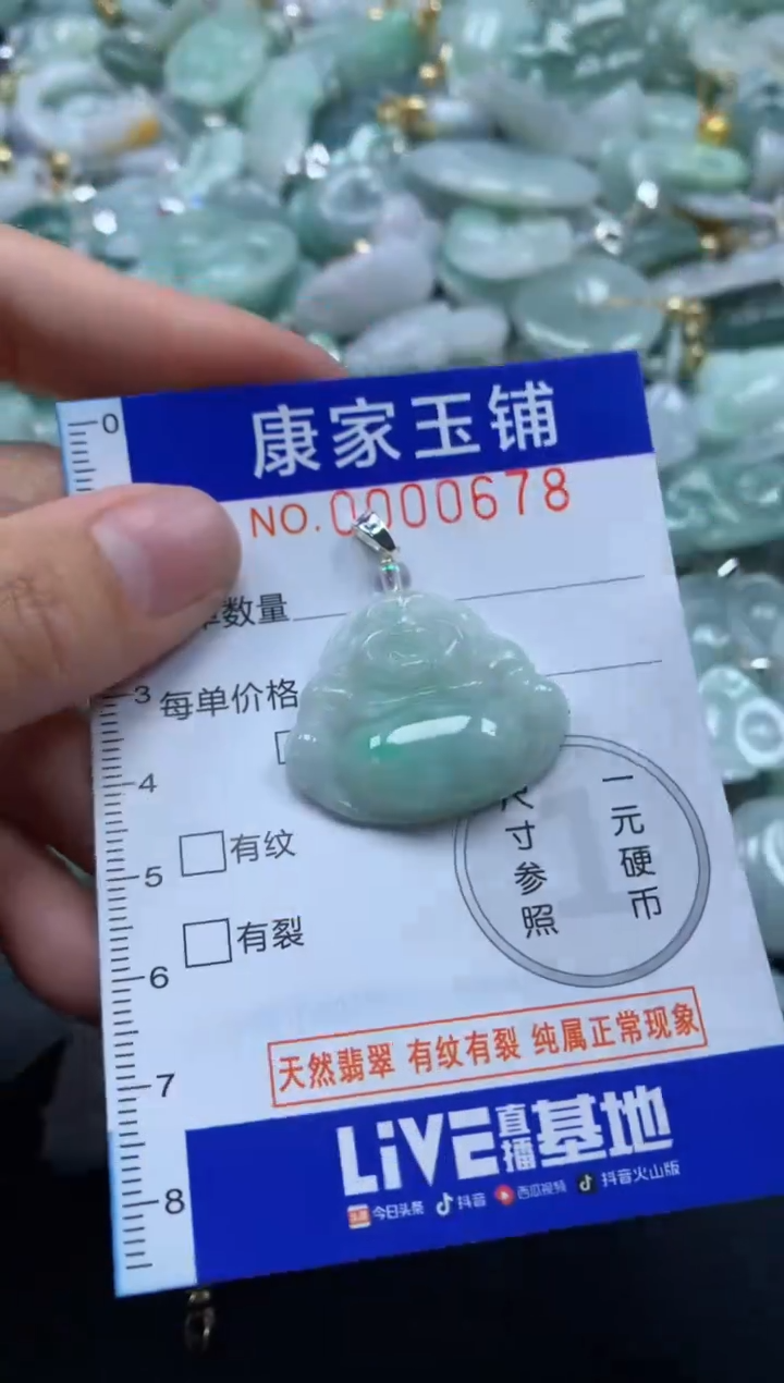 颈饰未镶嵌翡翠678