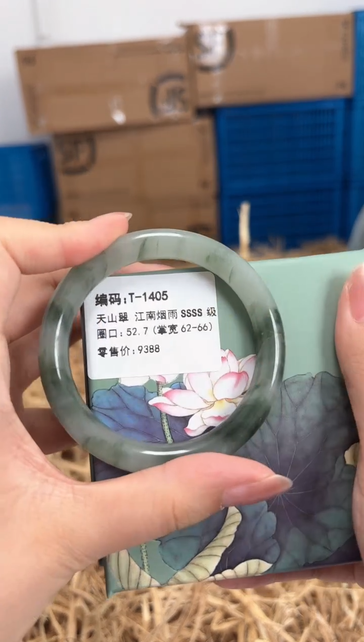 未镶嵌手镯石英质玉T-1405