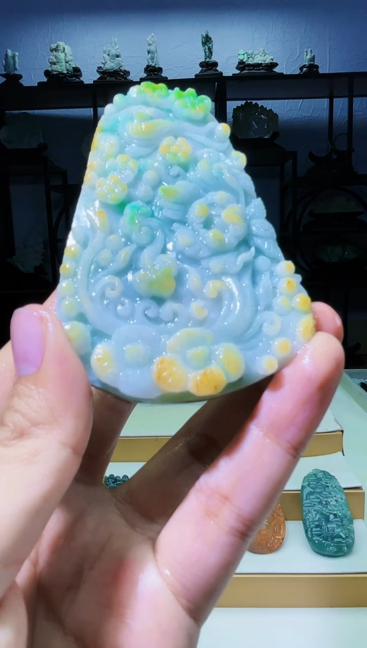 【闪购商品】定制翡翠未镶嵌毛货03040107