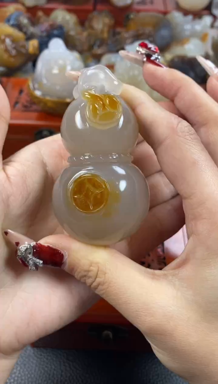 【闪购商品】玛瑙/玉髓手把未镶嵌1