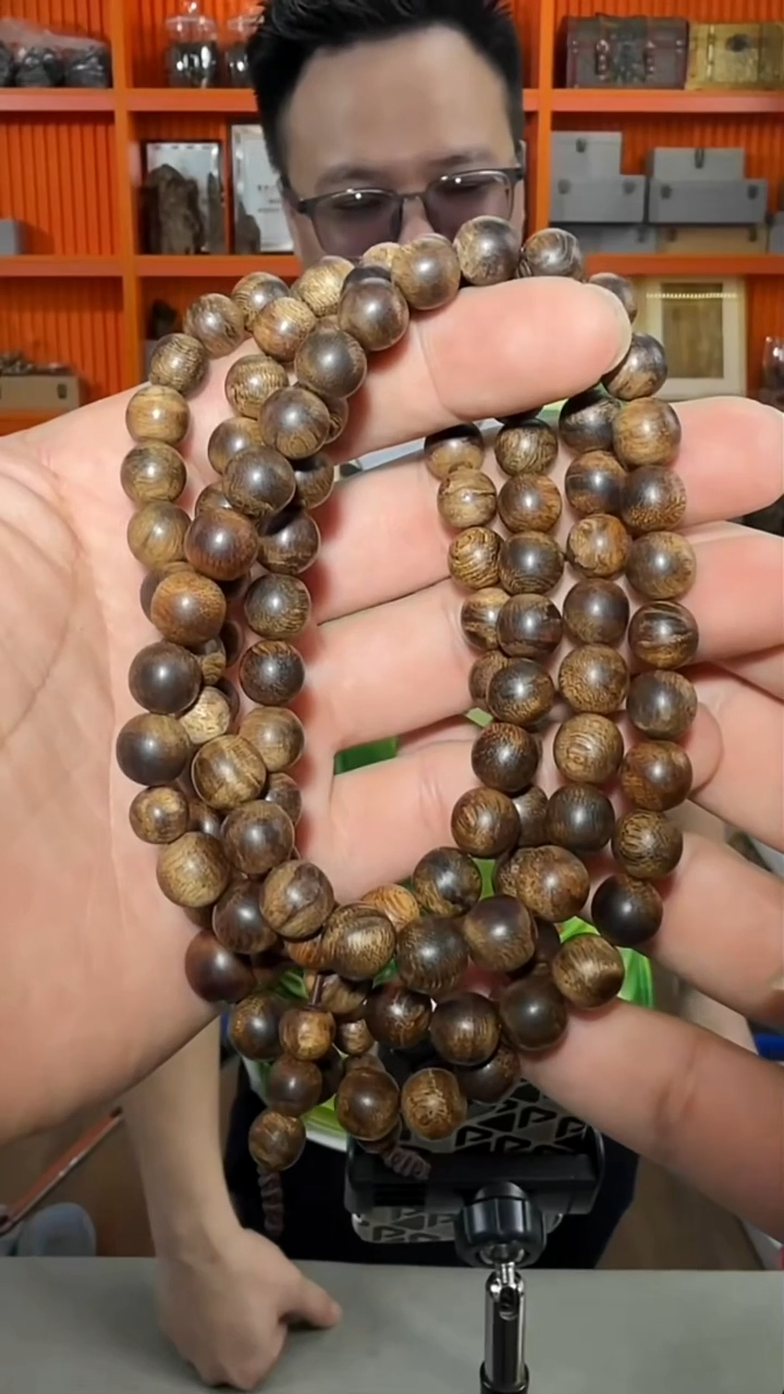 沉香手串144号长串46g多样性发一
