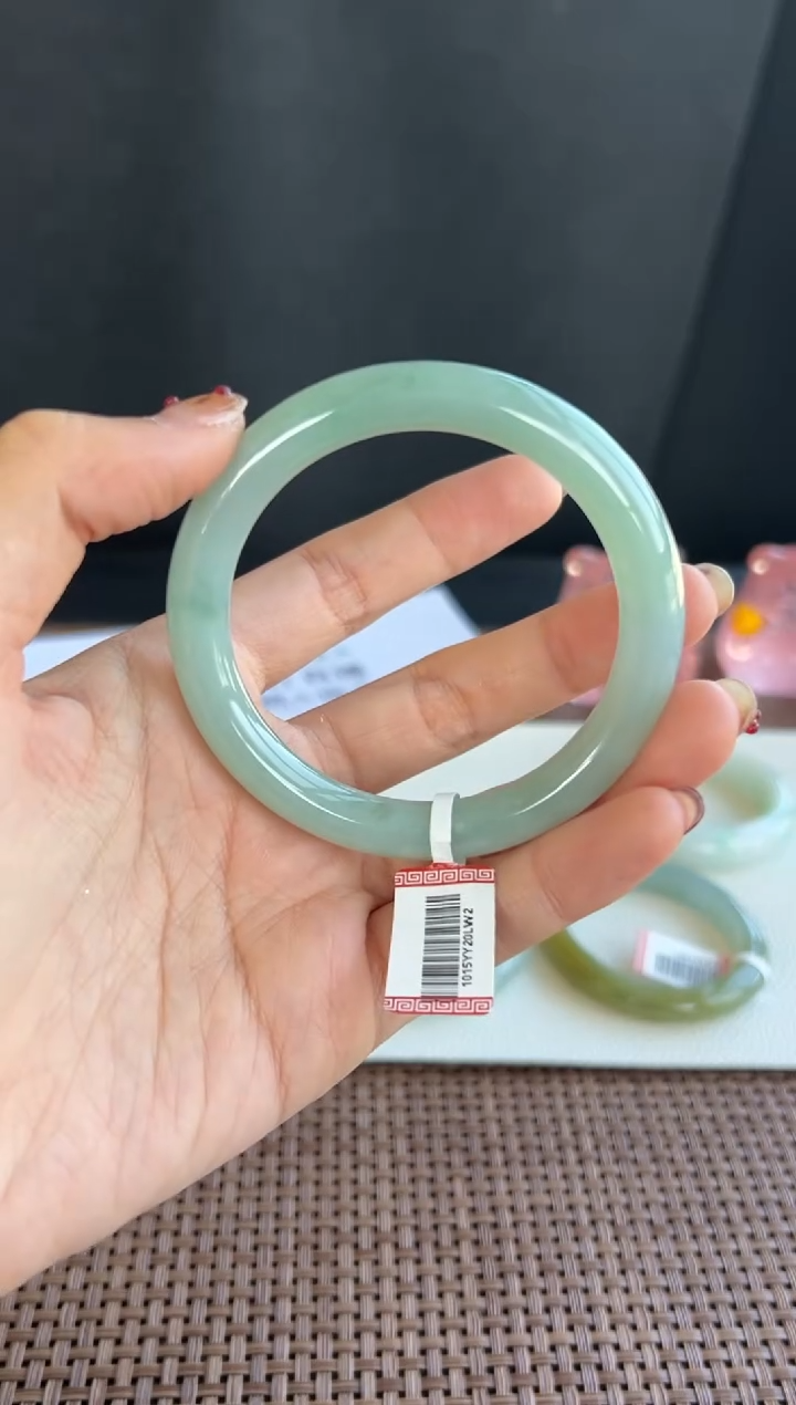 未镶嵌手镯翡翠32号55.8*9.2*8.9