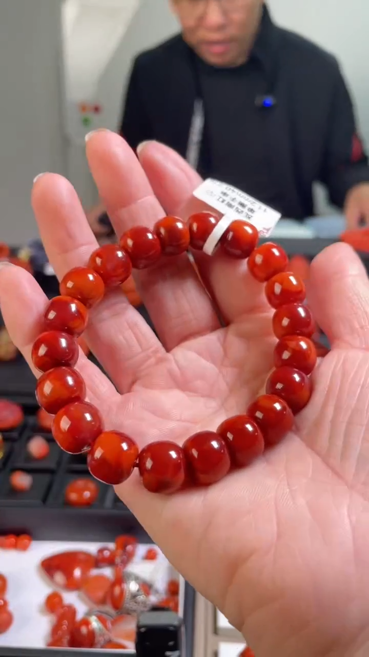 【闪购商品】玛瑙/玉髓配饰未镶嵌39 老型手串11+