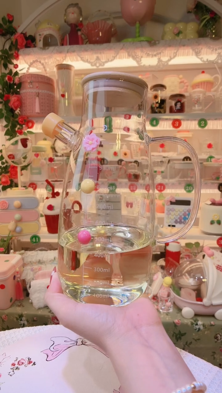 小花油壶——手工制作品质好！