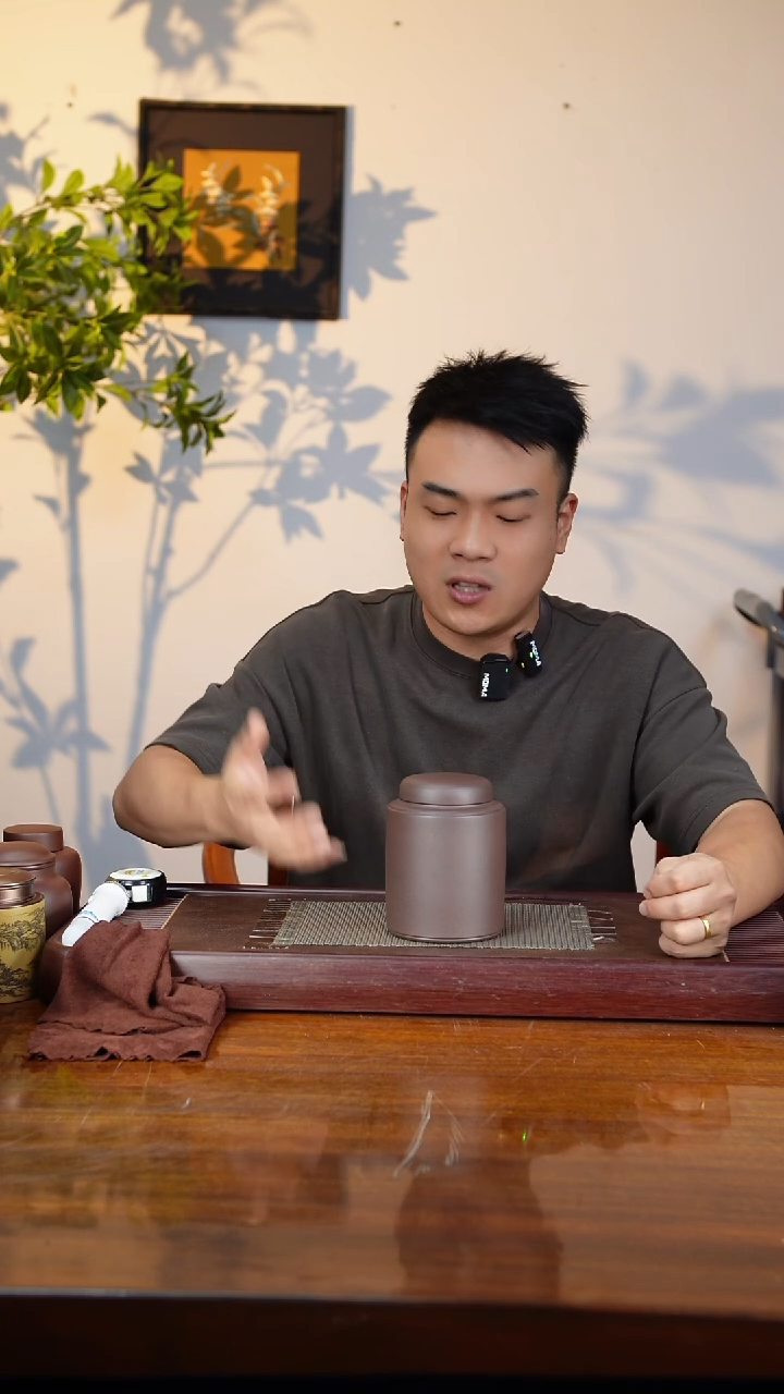 宜兴原矿紫砂茶叶罐