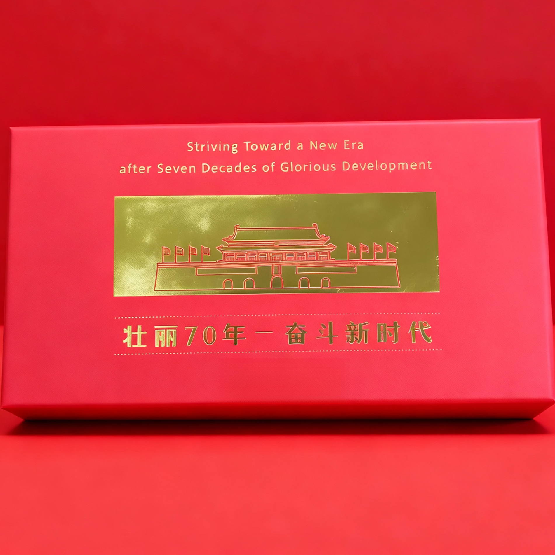 非法定货币1949-2019年 壮丽70年-奋斗新时代 纪念铜章