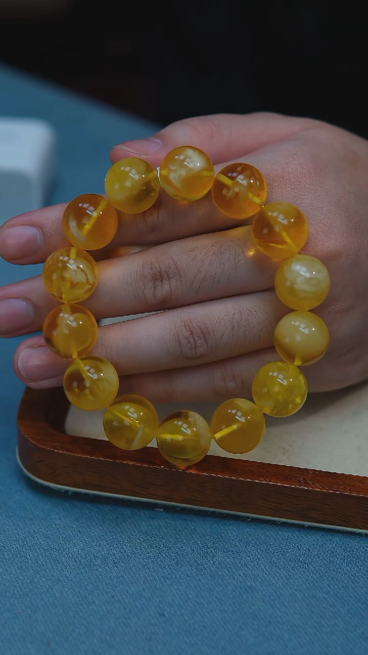 未镶嵌琥珀手链X20