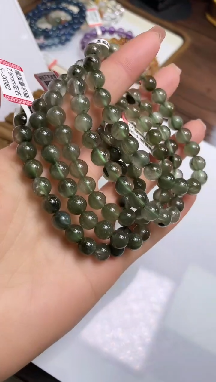 【闪购商品】水晶手串7.5/553未镶嵌多样性发一件