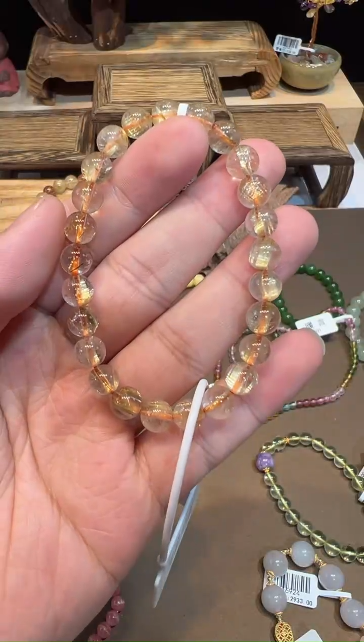 水晶手链未镶嵌手饰@@5659