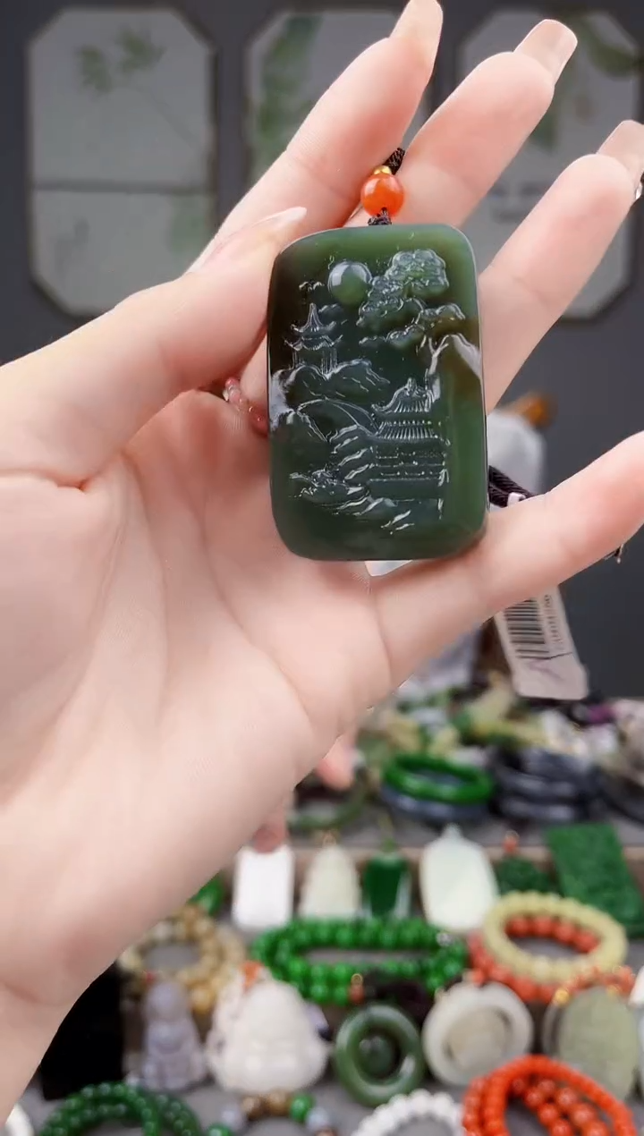 颈饰未镶嵌和田玉多样性发货拍一单发一个