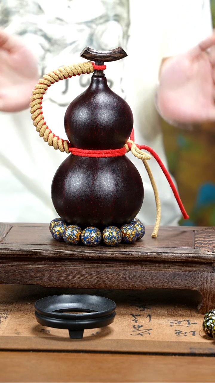 XZ090大漆酒葫芦不包手串