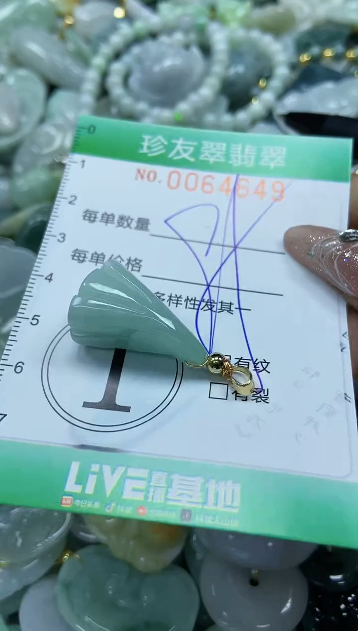 【闪购商品】翡翠颈饰未镶嵌闪购商品0064649