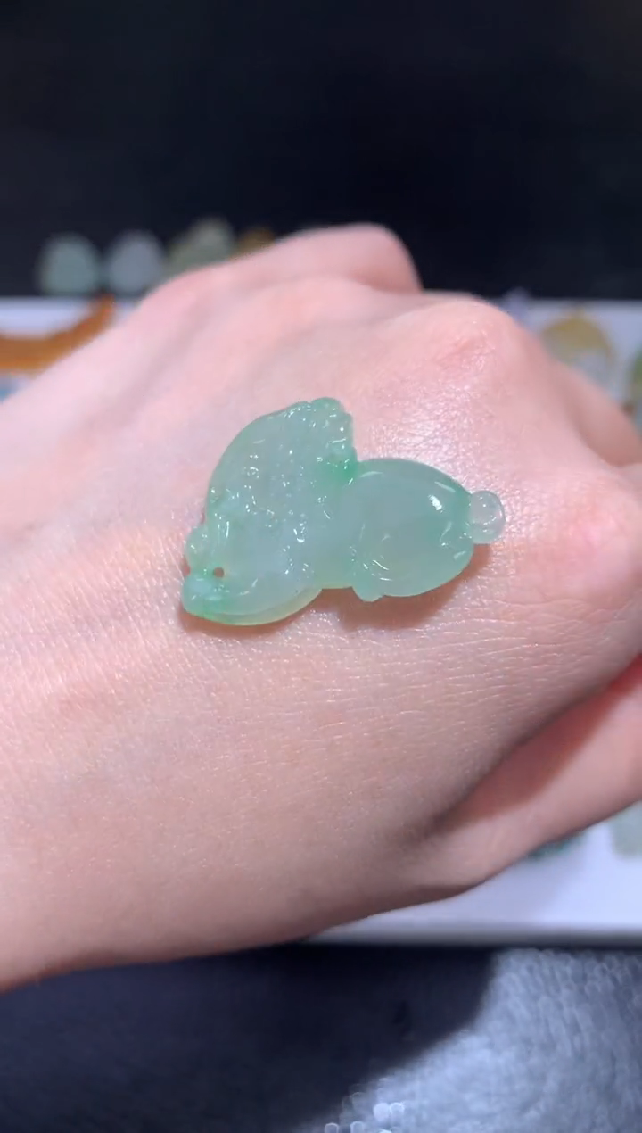 定制翡翠未镶嵌毛货