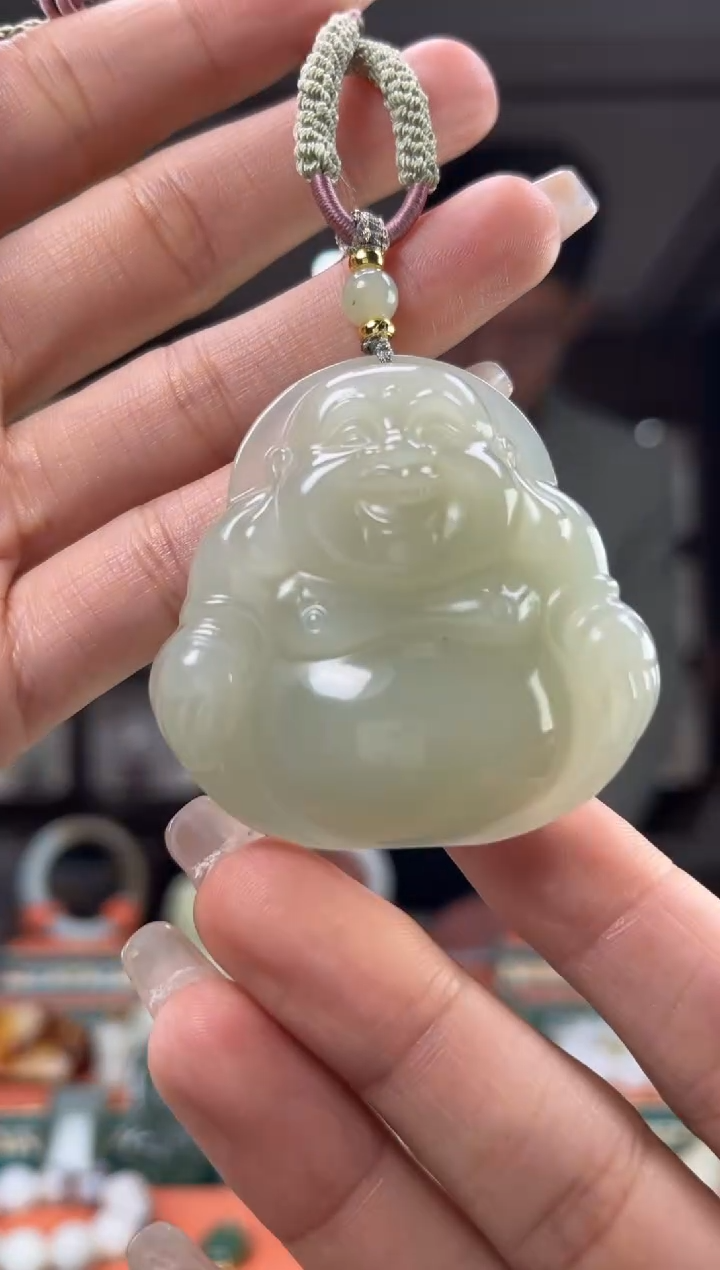 【闪购商品】和田玉颈饰未镶嵌佩佩50mm左右