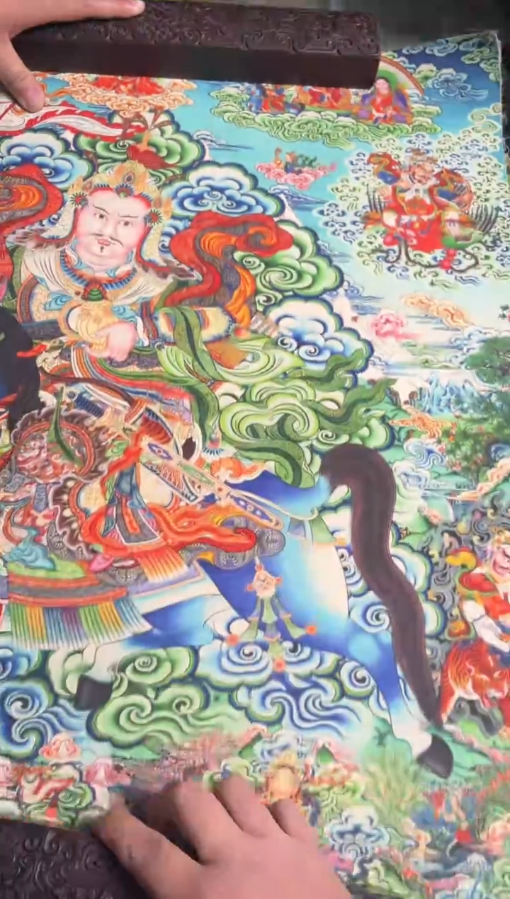 卷轴画东东唐卡tk16