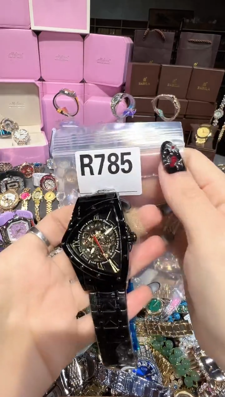 石英机芯不锈钢不锈钢直播定闪专用