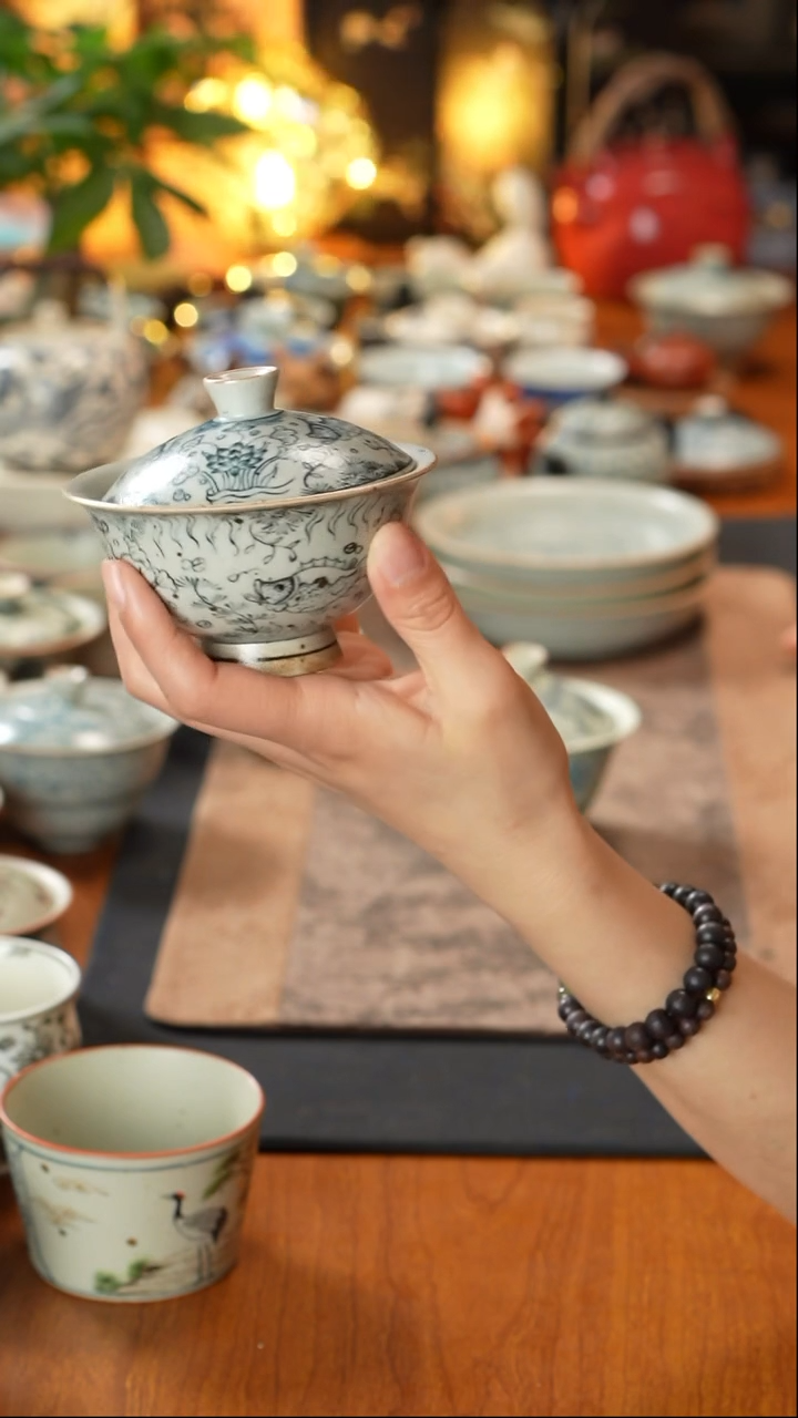 【闪购商品】寒芦窑盖碗寒芦窑盖碗寒芦窑盖碗