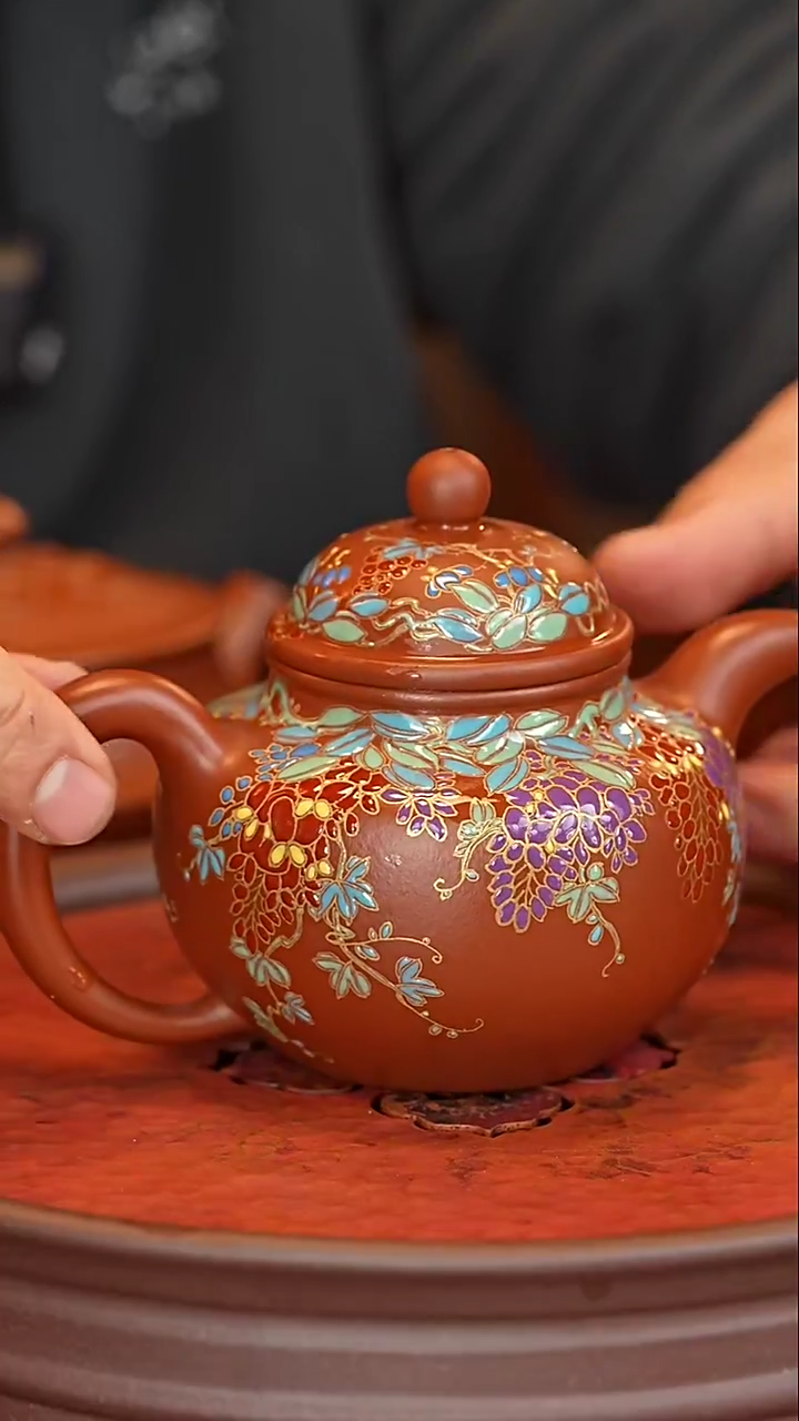 原矿高端紫砂----掇球