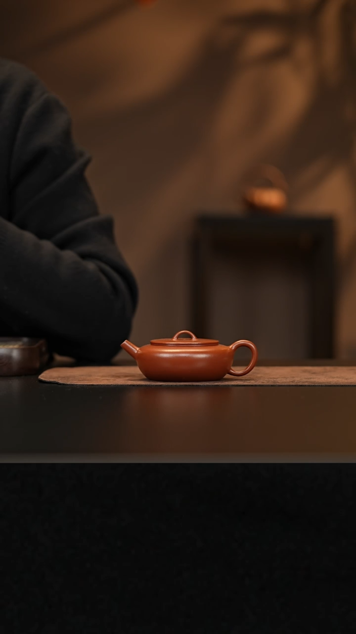 【闪购商品】紫砂茶壶允禾斋wdx 朱泥 大彬