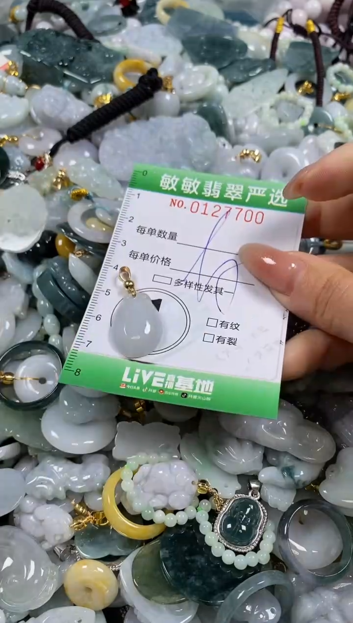 【闪购商品】翡翠颈饰未镶嵌闪购0127700