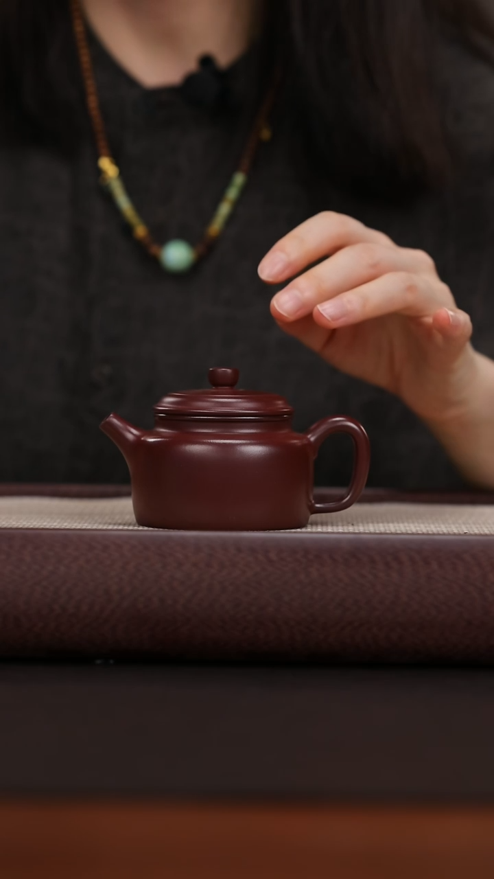 茶壶紫砂HD 龙血砂 德钟 130cc